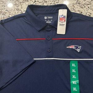 NEW Men’s NFL NEW ENGLAND PATRIOTS Golf Polo Shirt Sz XL
